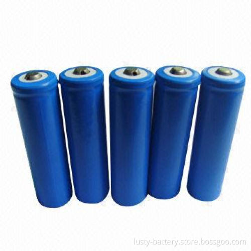 18650 Li-ion Rechargeable Battery with 3.7V Nominal Voltage